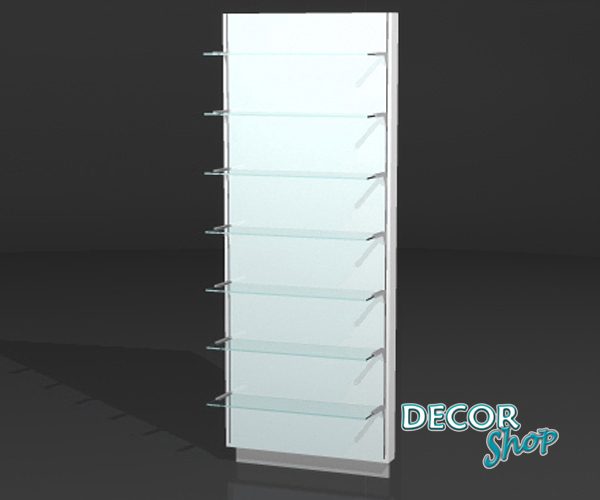 Linha Retro Iluminada Com 7 Prateleiras Em Vidro