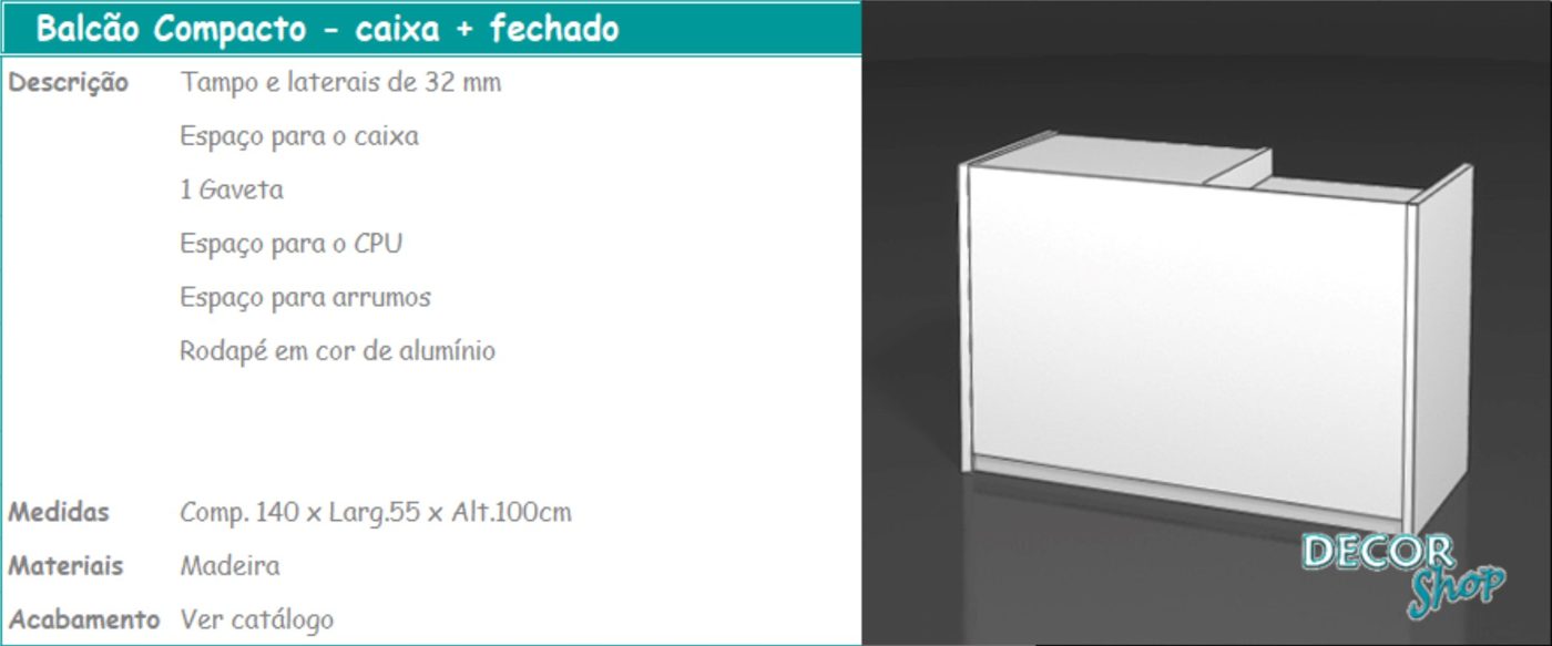 Caixa Fechado