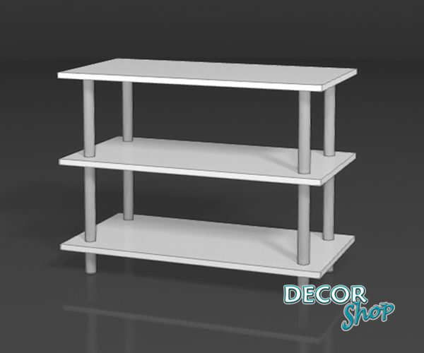 Mesa Retangular De 3 Niveis Com 120 Cm