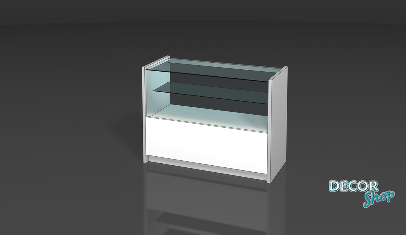 Balcão com 40 cm de Exposição LED