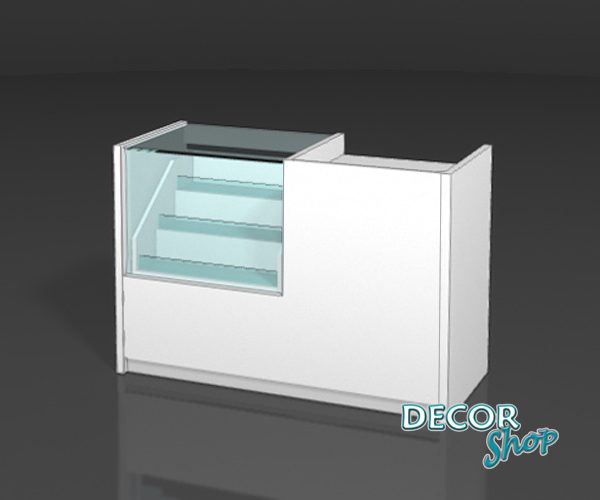 Balcão Compacto Caixa Exposição 40 Cm Sup