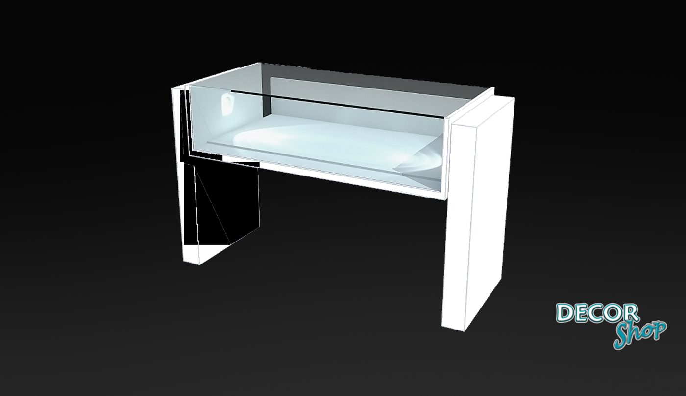 Mesa de Atendimento com 20cm de Exposição