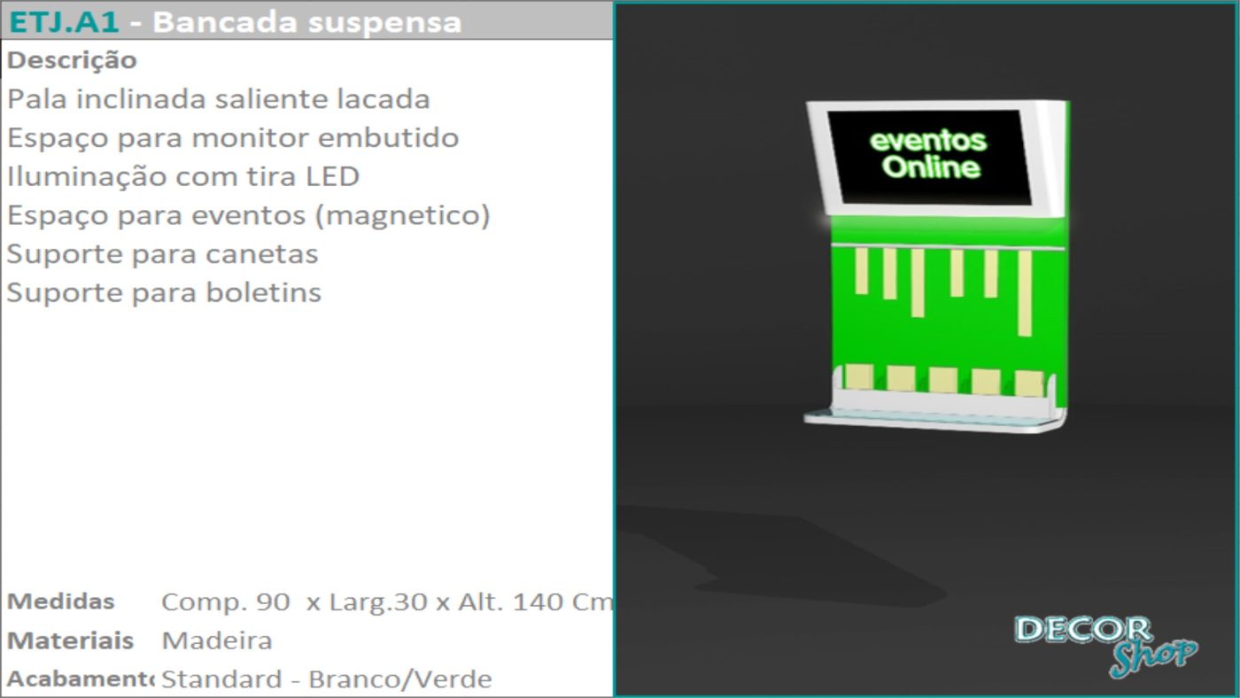 Bancada Suspensa