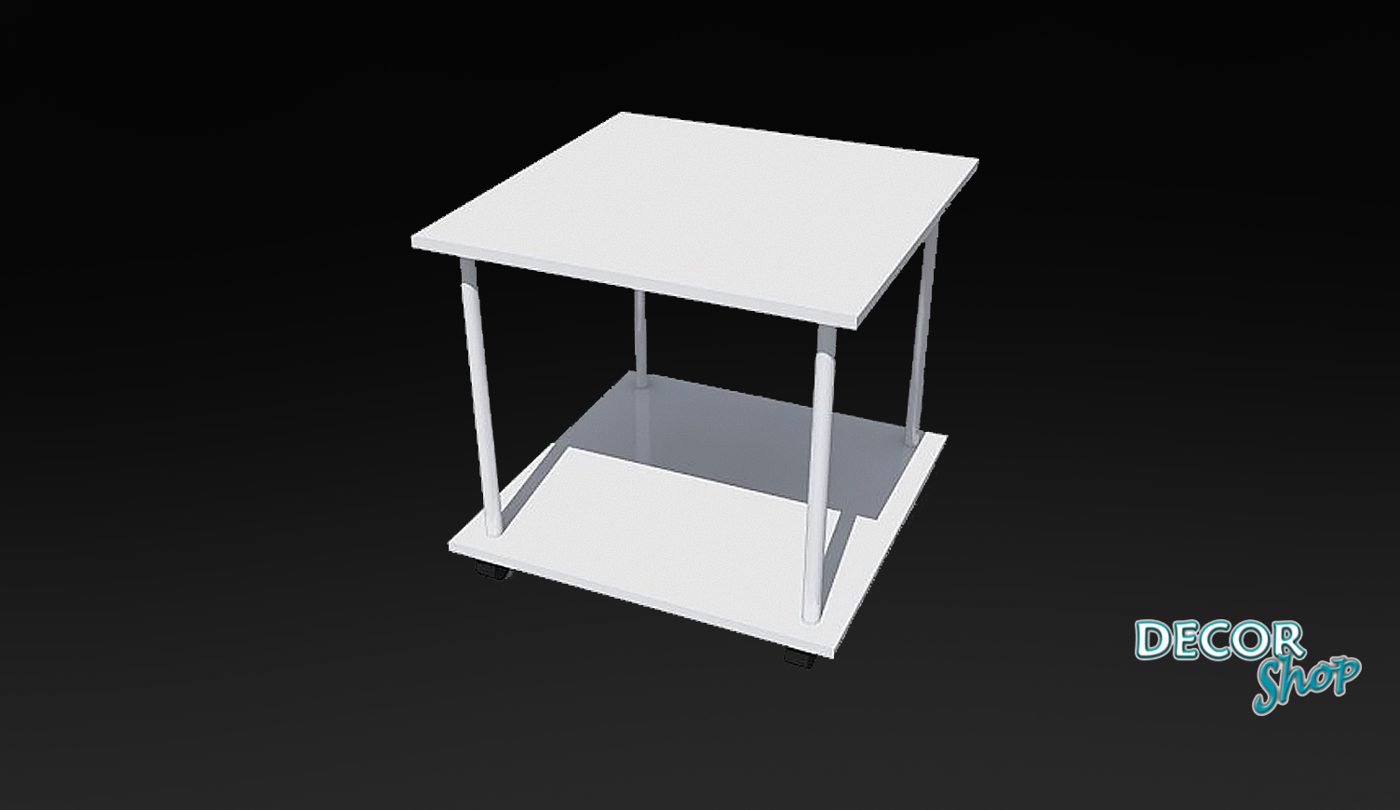 Mesa Quadrada de 2 Niveis