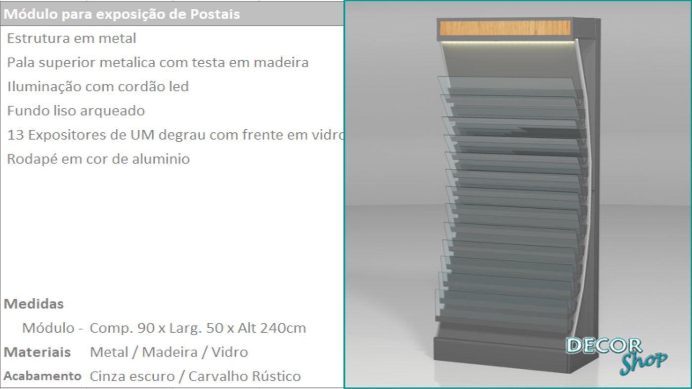 Módulo Postais